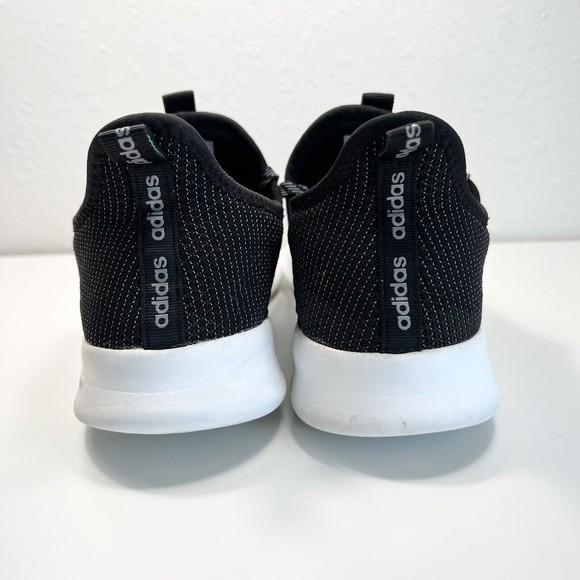 adidas Women's Cloudfoam Pure Running Shoe Black/Grey/Grey Size 10 - Picture 4 of 9